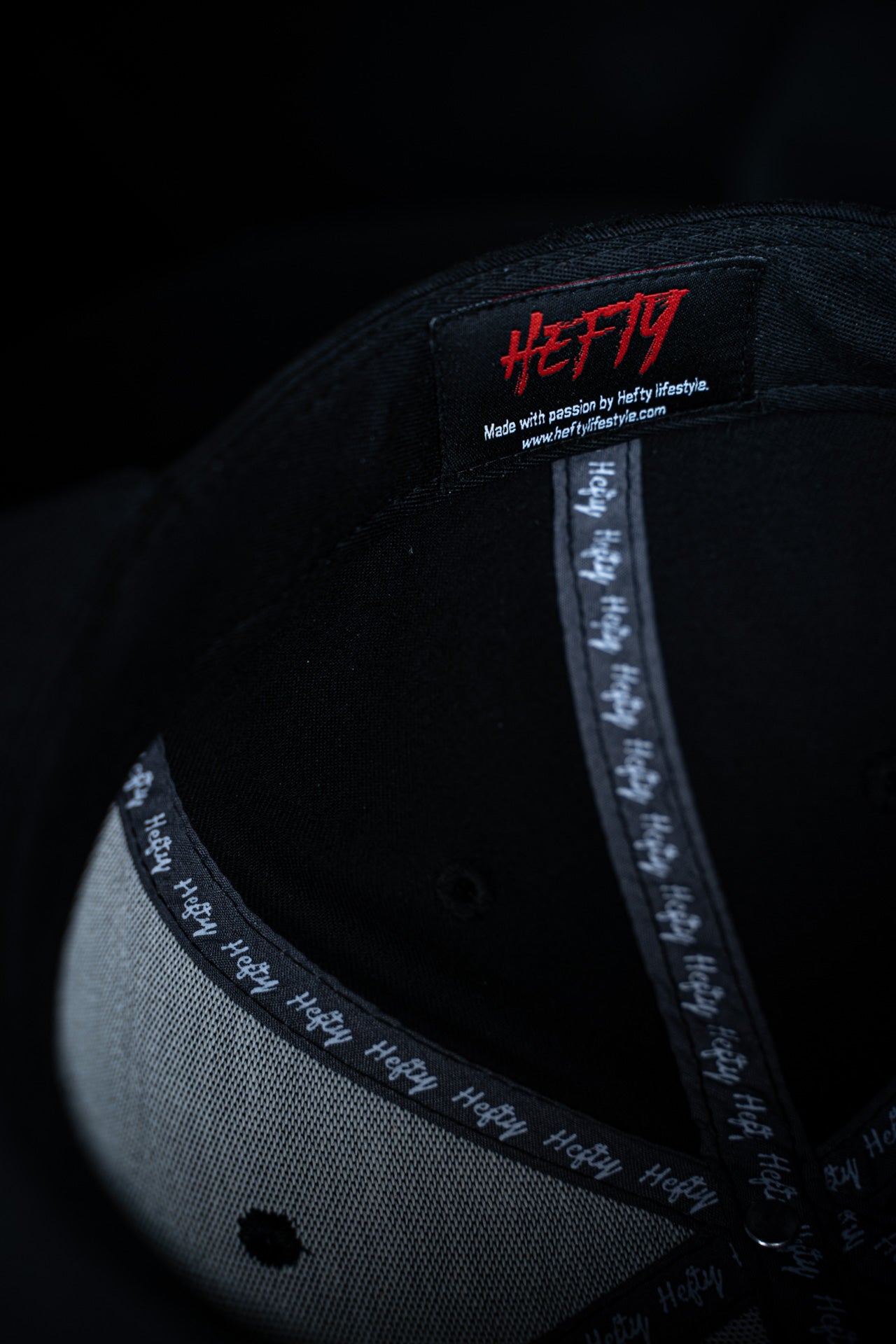 Hefty cap - the H