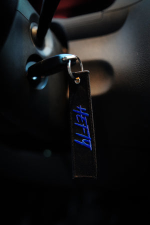 Key tag black and Blue